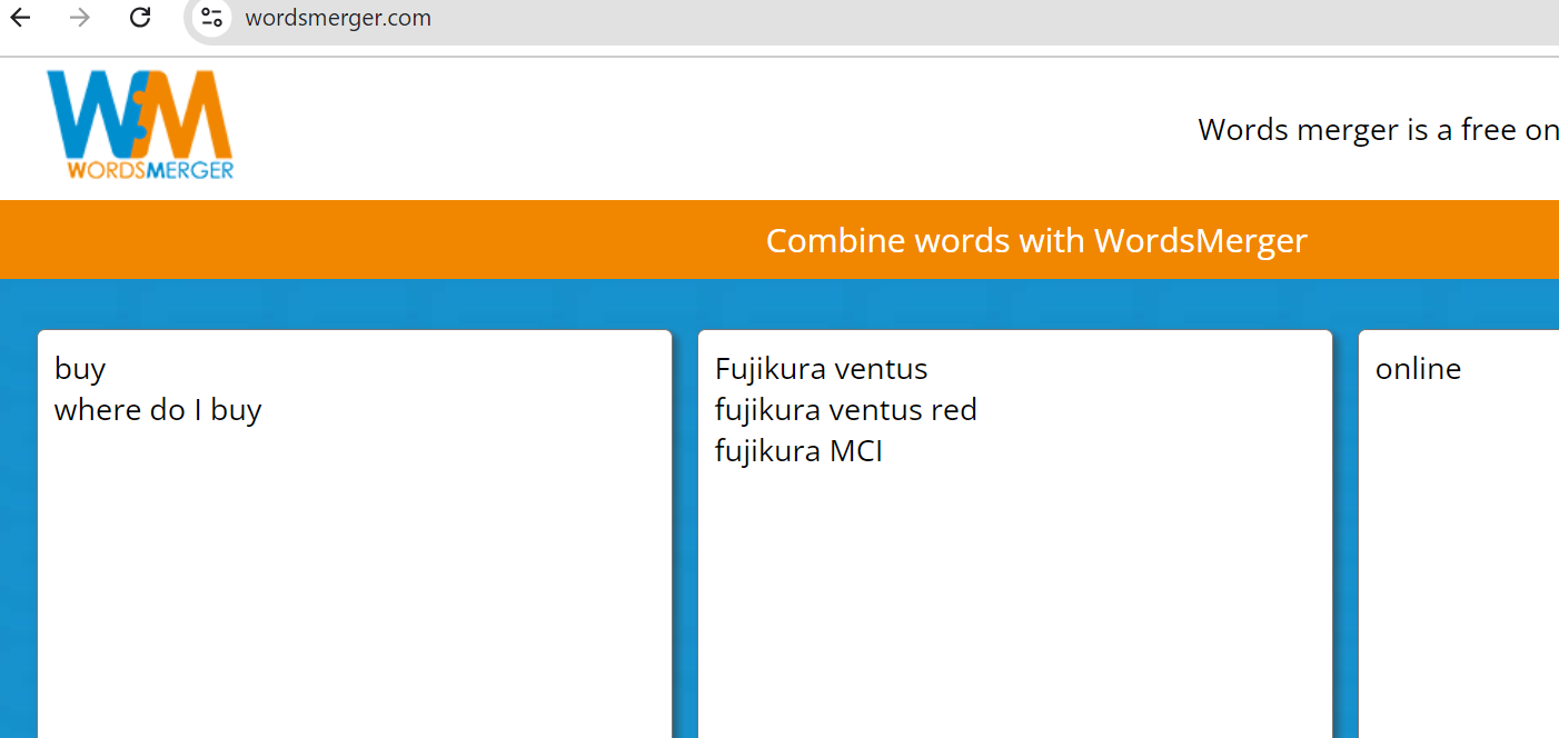 เครื่องมือระดมสมองสร้าง keyword list