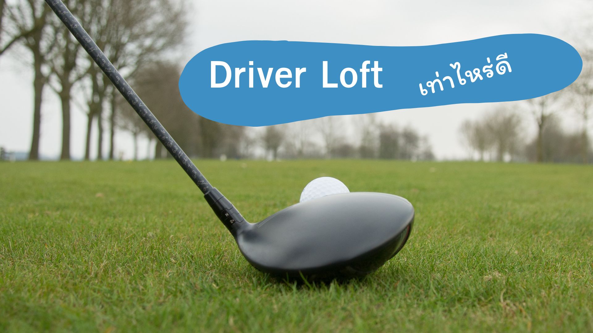 driver loft เท่าไหร่ดี