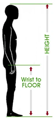 Wrist-To-Floor-Measurement 