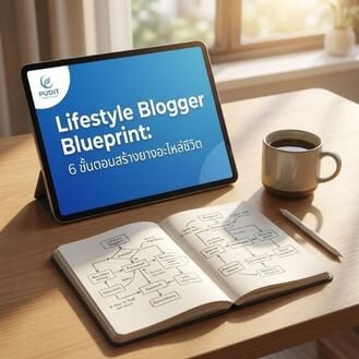 Lifestyle Blogger Blueprint: 6 ขั้นตอนสร้างยางอะไหล่ชีวิต