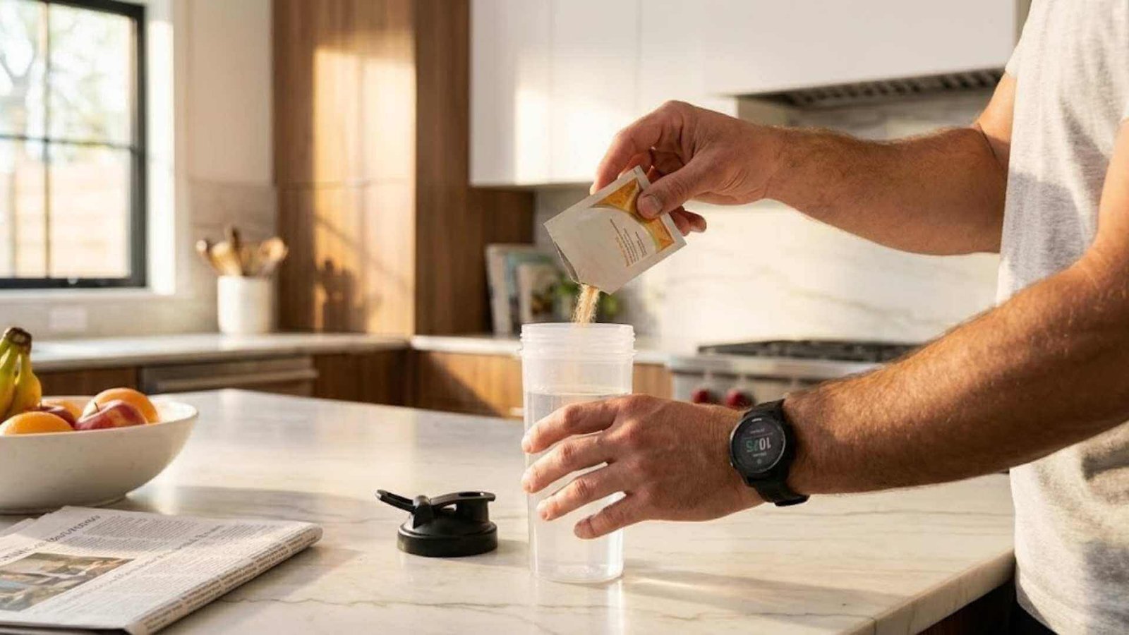 การชงดื่ม Bios Life S ในชีวิตประจำวันก่อนมื้ออาหาร เป็นส่วนหนึ่งของการรีวิวการใช้งานจริง